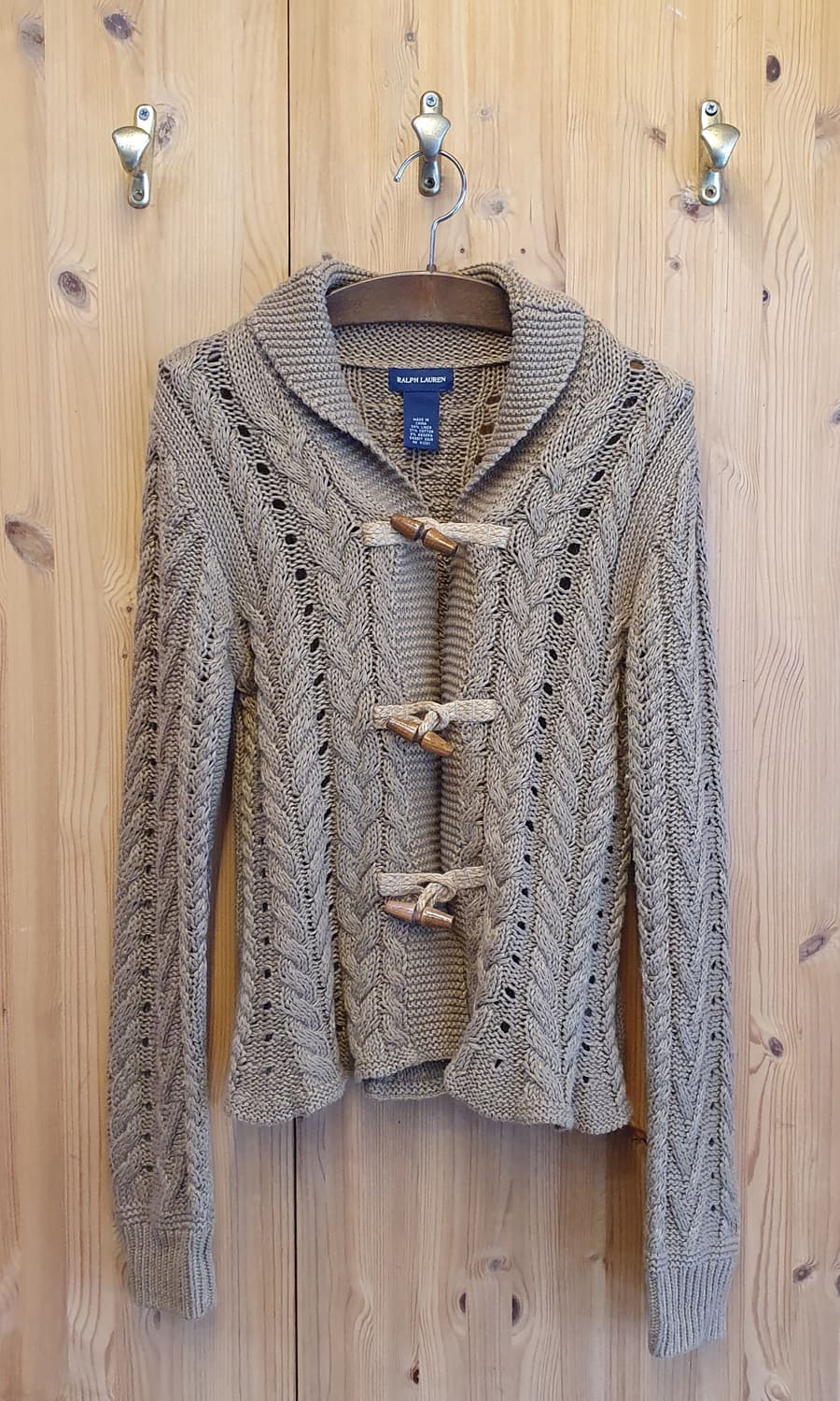 55.랄프로렌 더플 크롭가디건 상품이미지1