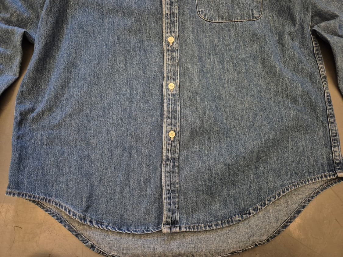 90s J.CREW 데님 셔츠 상품이미지3