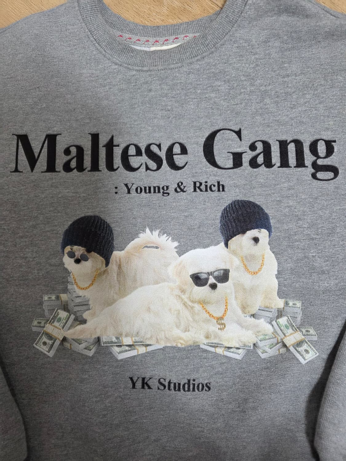 와이케이 스튜디오 말티즈갱 맨투맨 상품이미지4