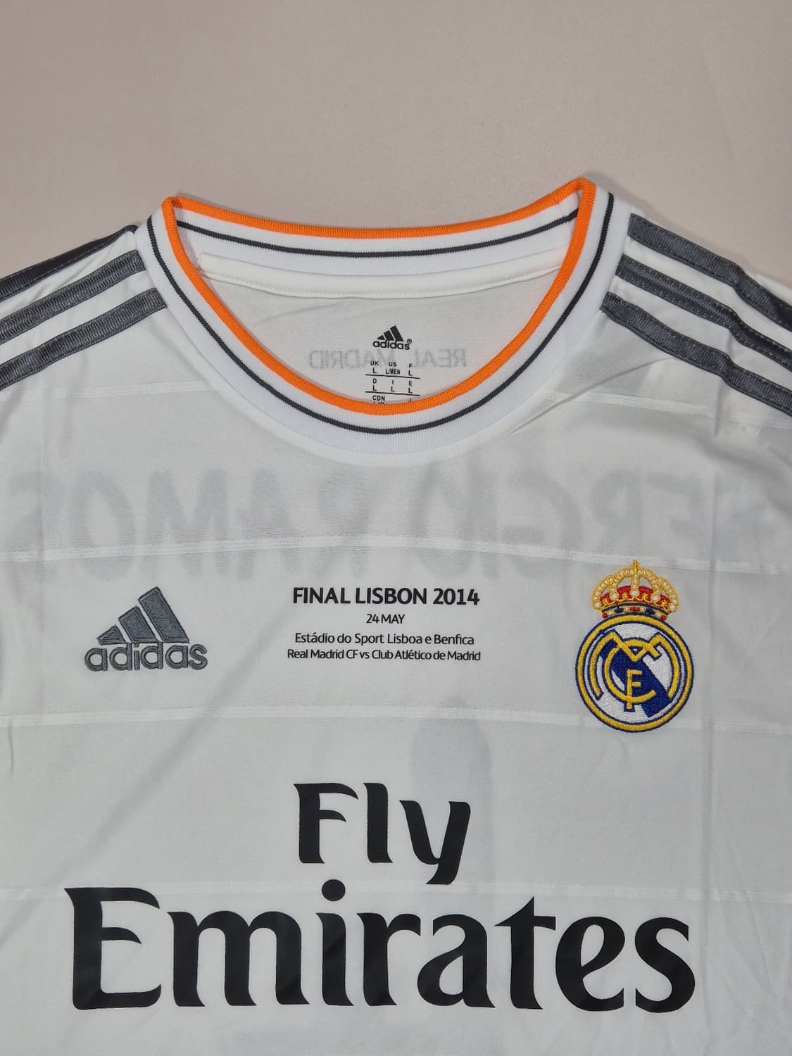 13-14 레알 홈 세르히오 라모스 긴팔유니폼 챔스결승버전 L 상품이미지3