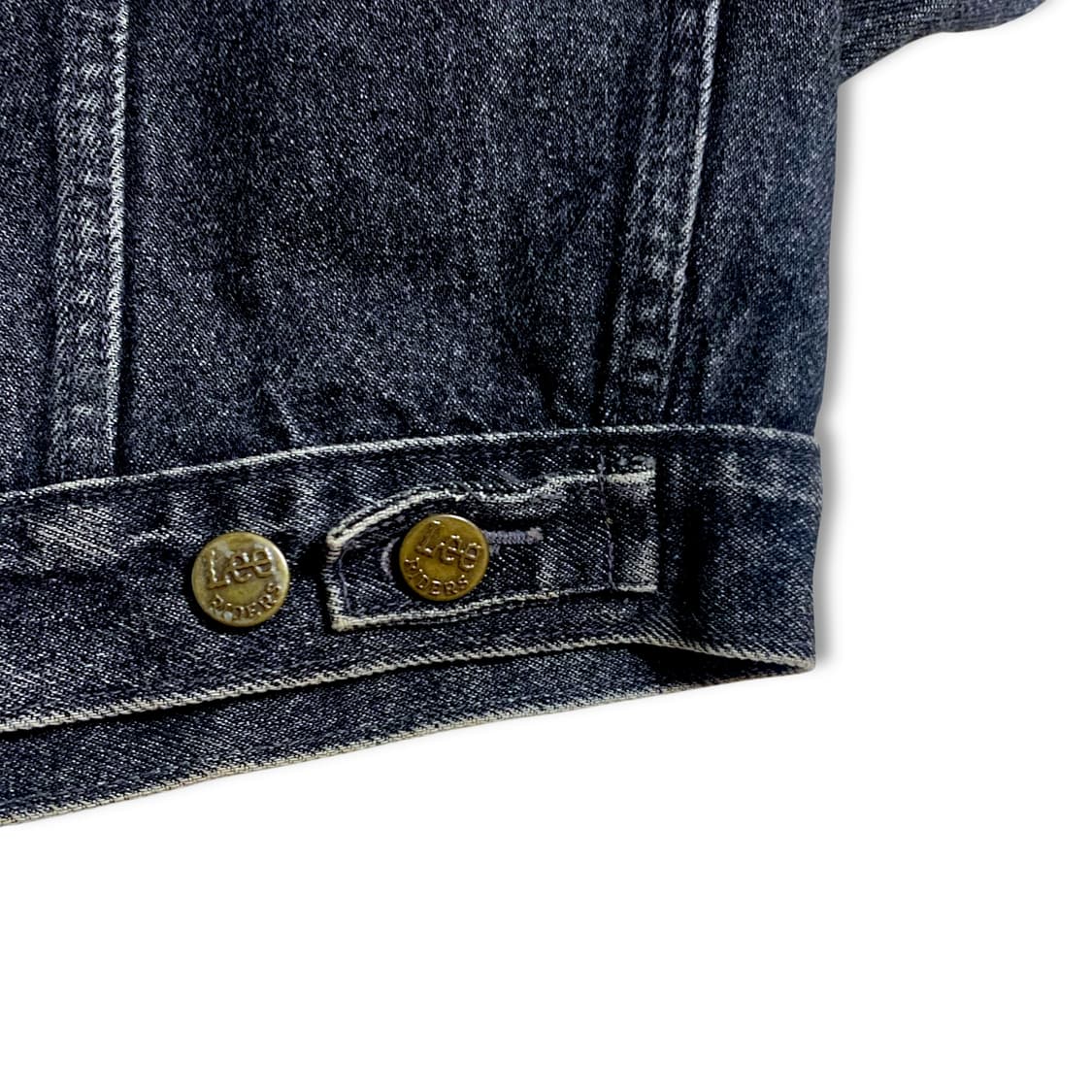[L] 80s Lee denim black jacket 상품이미지7