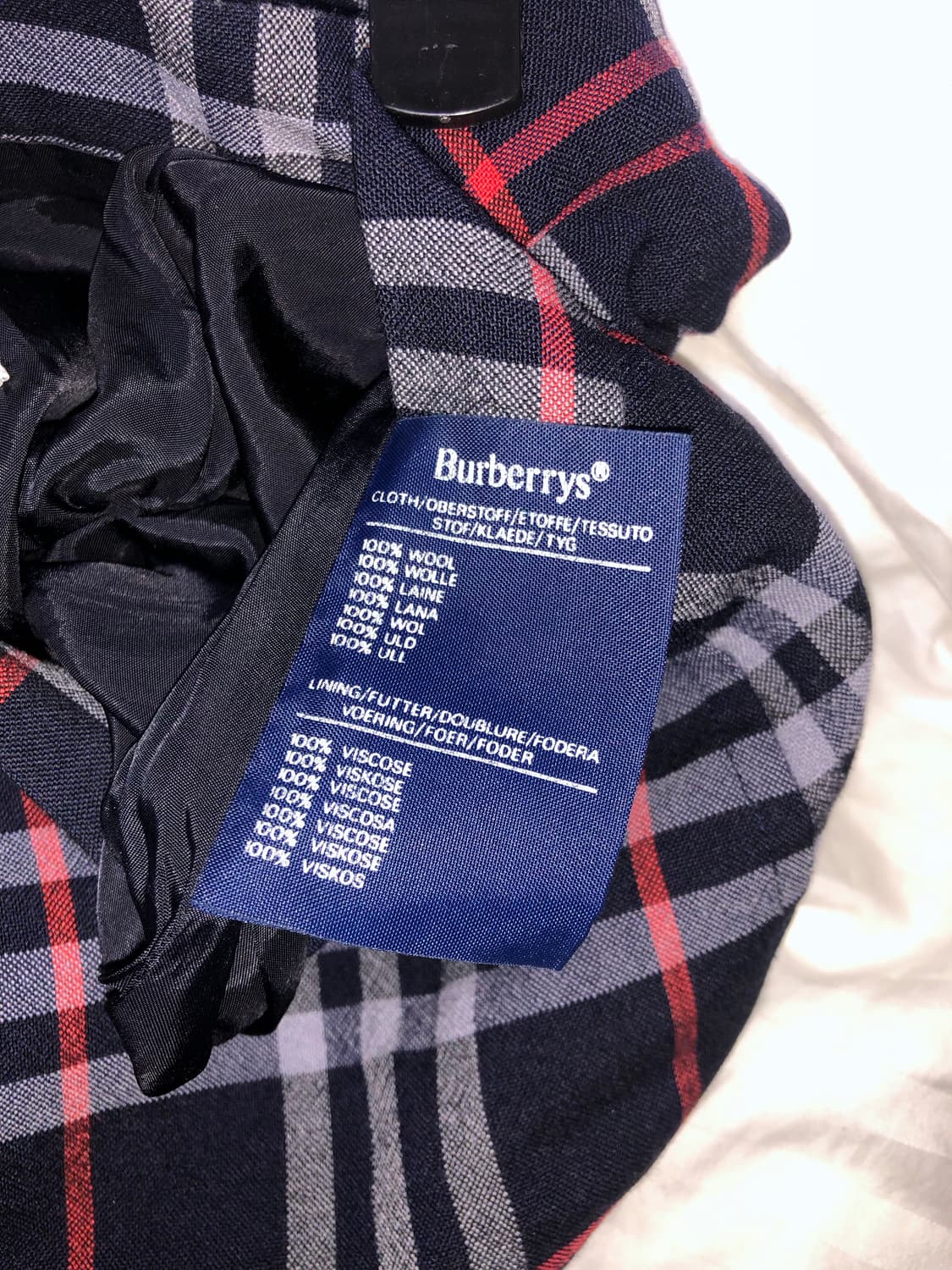 Burberrys 90‘s 버버리 체크 스커트 상품이미지5