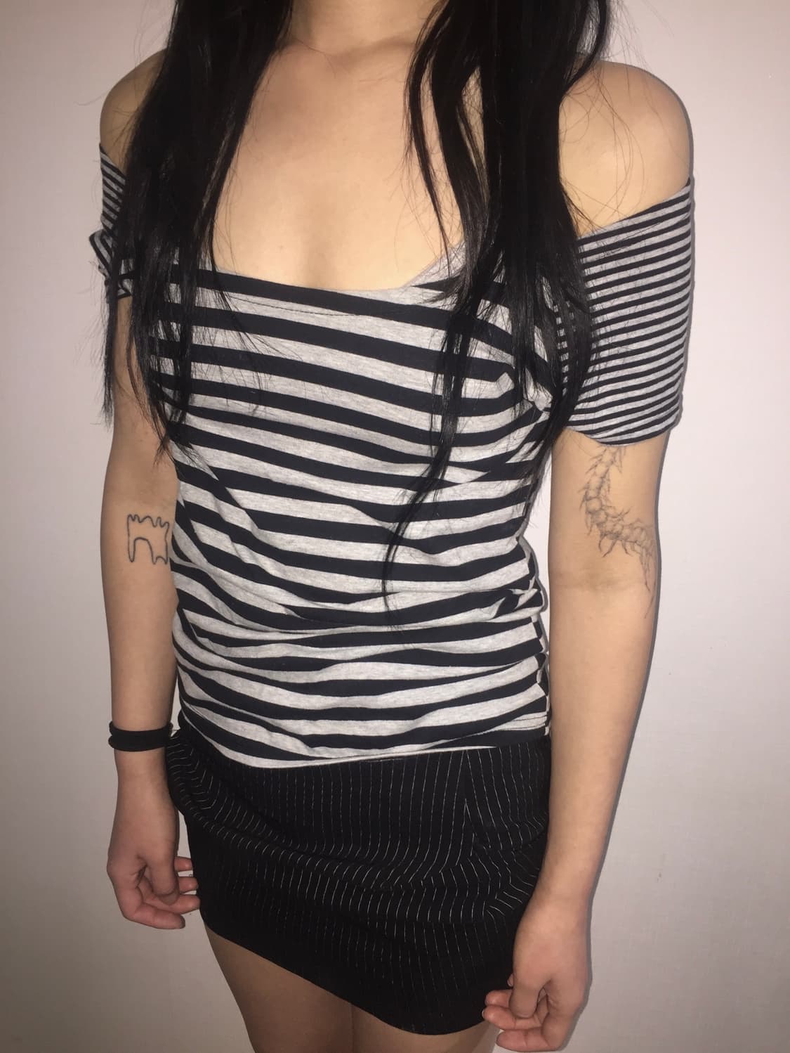 빈티지 스트라이프반팔 상품이미지2