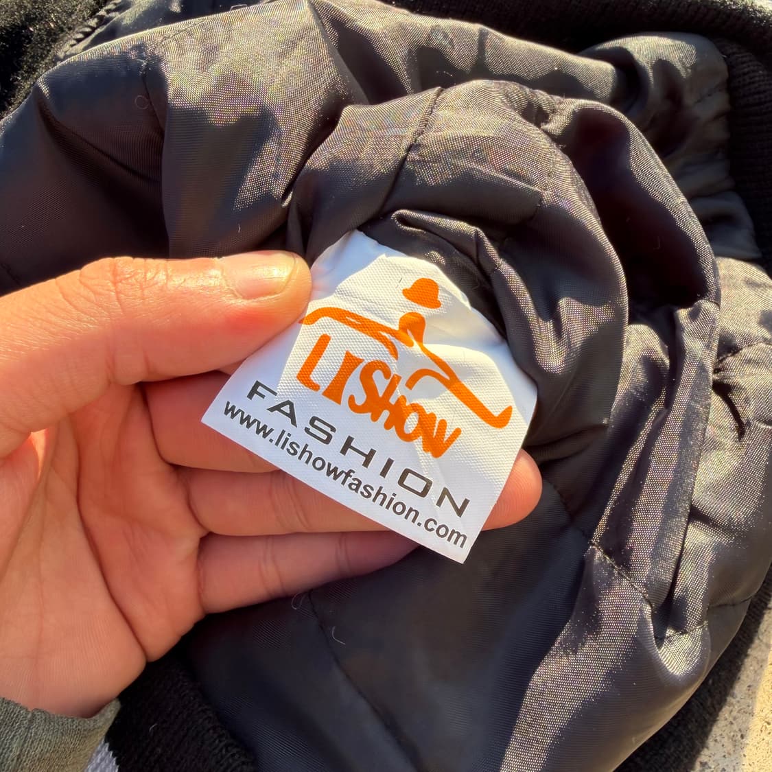 90s Lishow 빈티지 울 바시티 자켓 M 상품이미지8