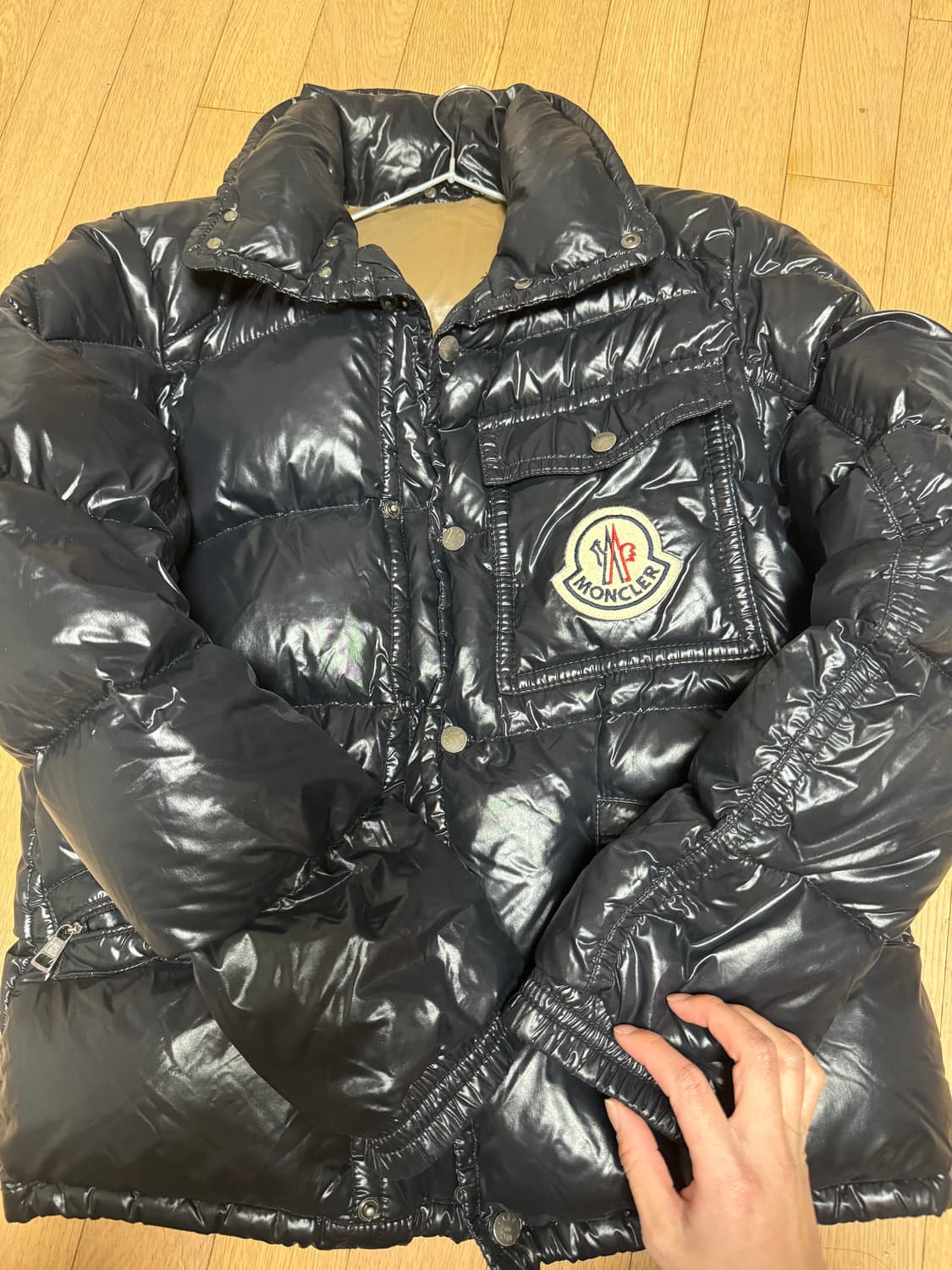 몽클레어 빅로고 1사이즈 패딩 상품이미지2