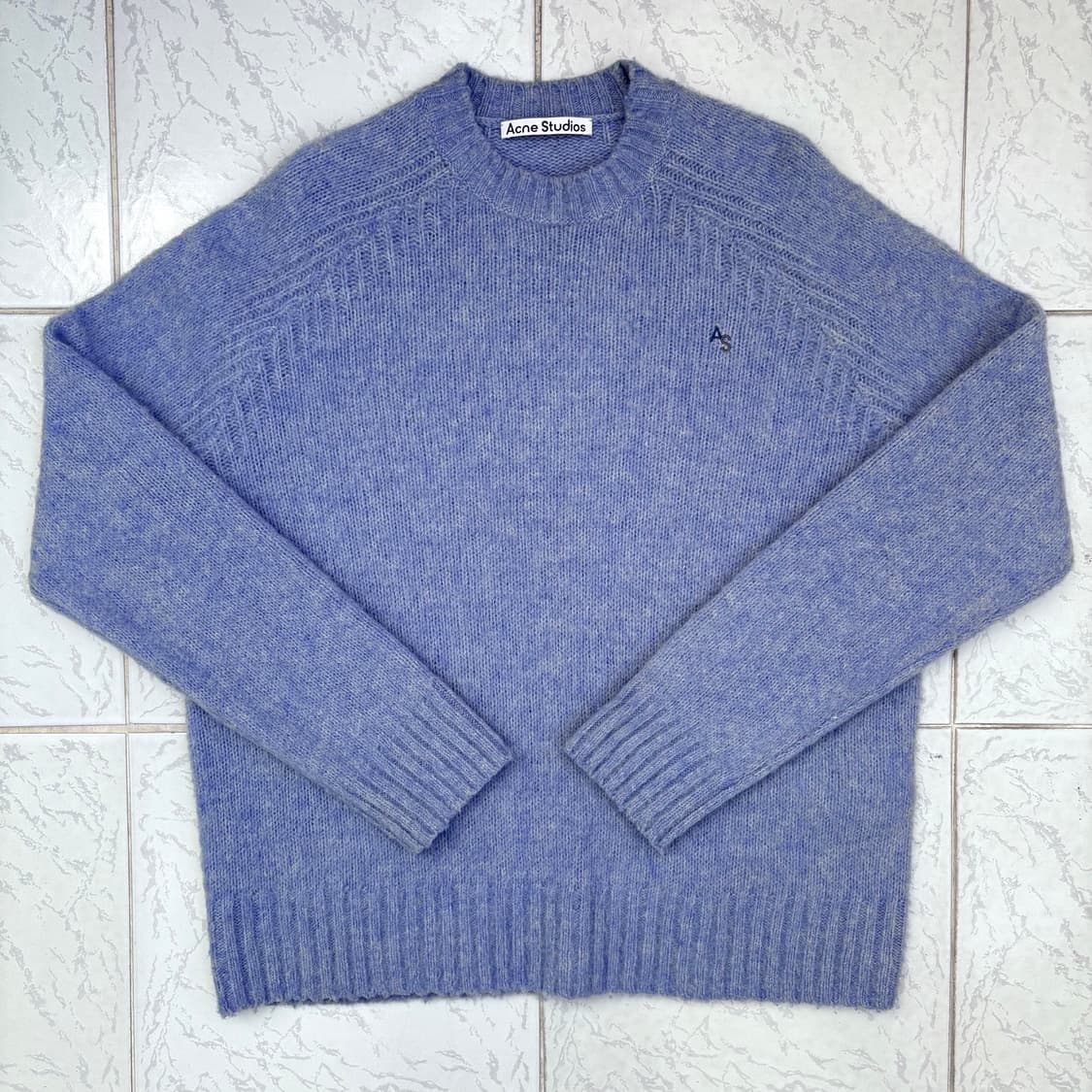 ACNE STUDIOS BLUE WOOL SWEATER 상품이미지1