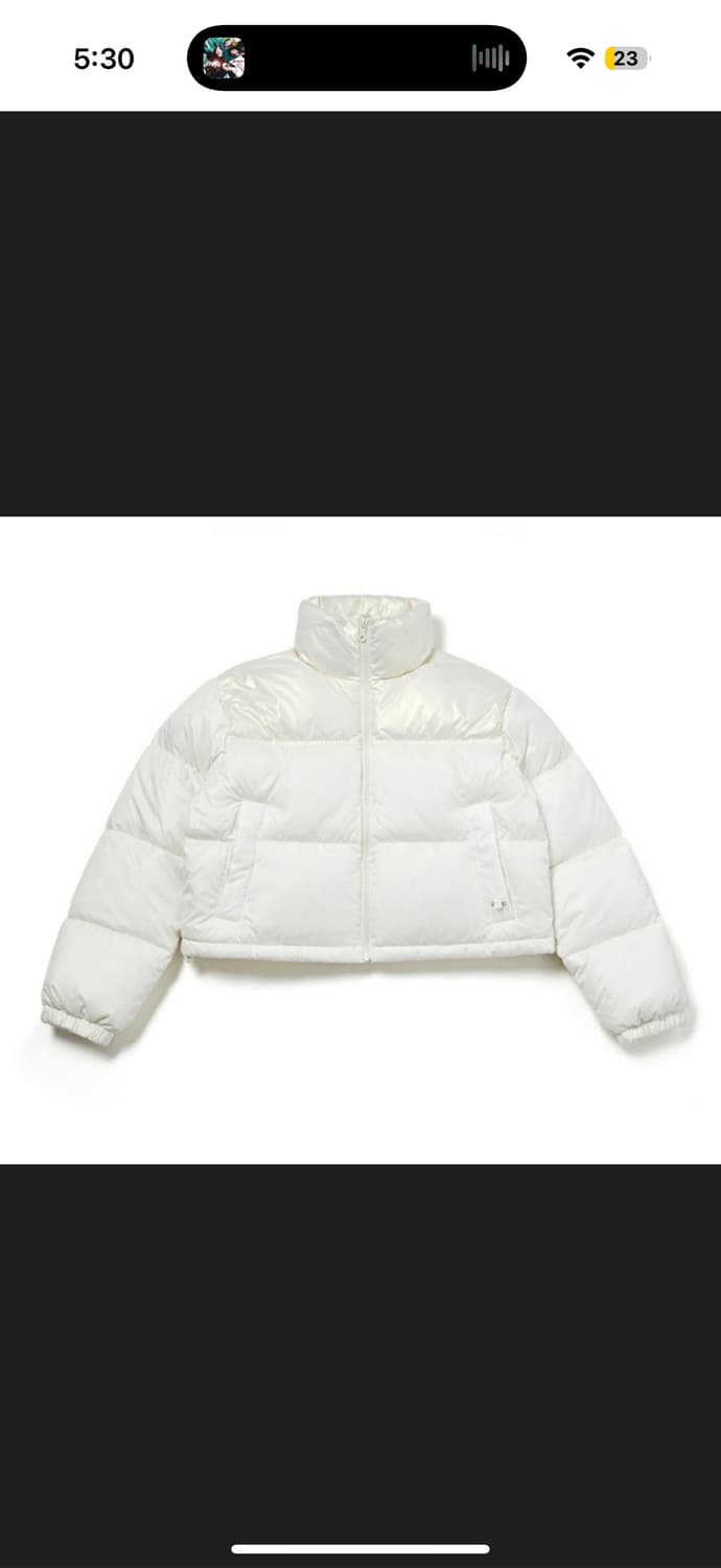 마르디 메크르디 크롭 패딩 다운 자켓 상품이미지1