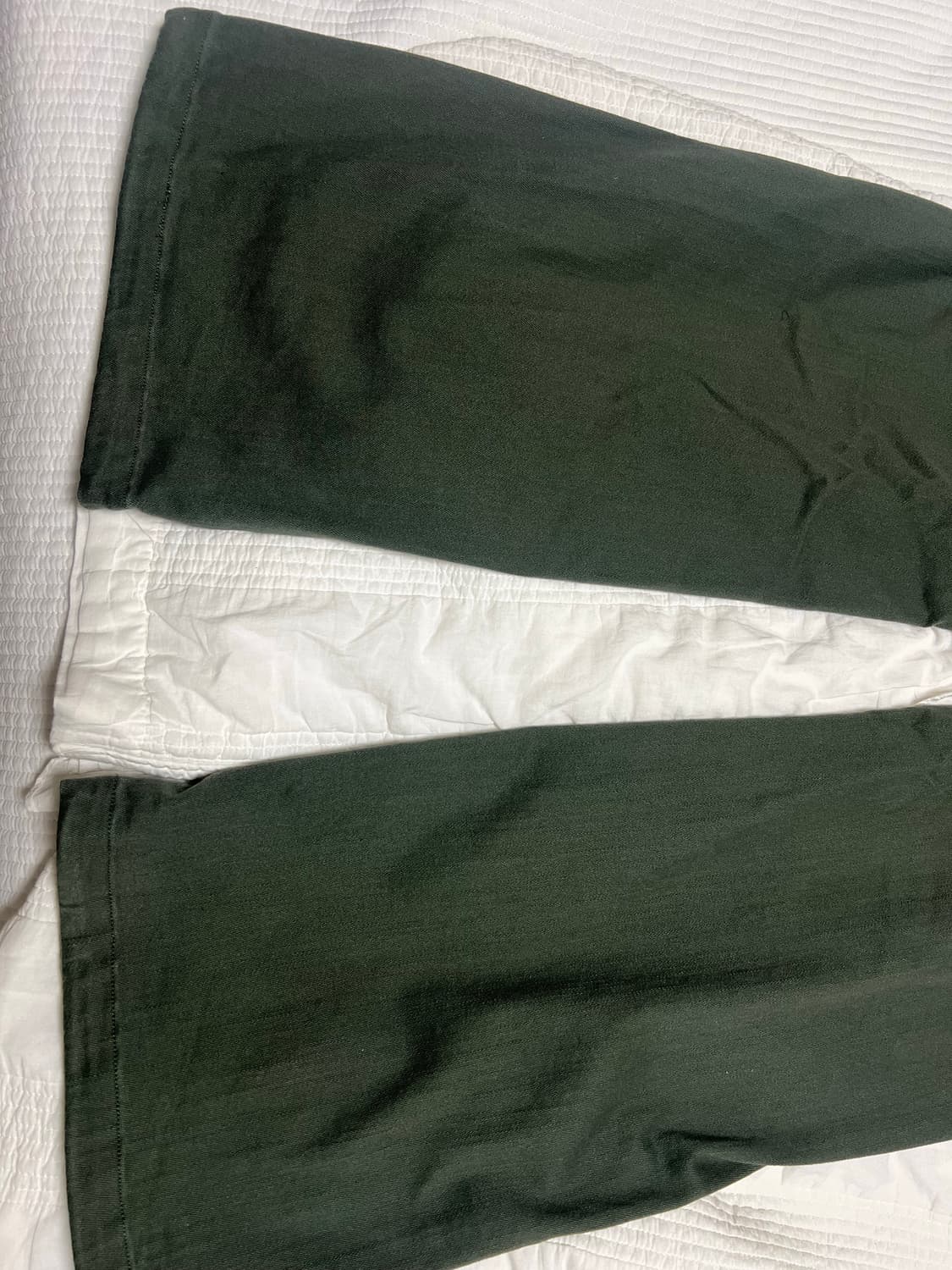 아캄 Washed Semi Wide Cargo Pants 카키 상품이미지6