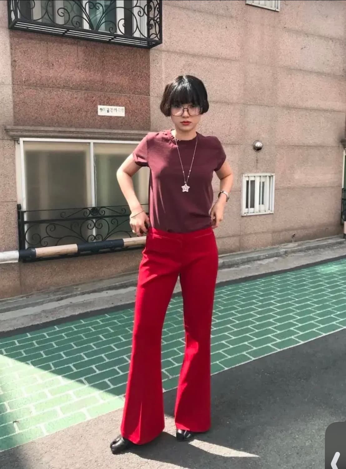 에옹쓰) Exclusive Western Bootcut Pants 2 상품이미지1