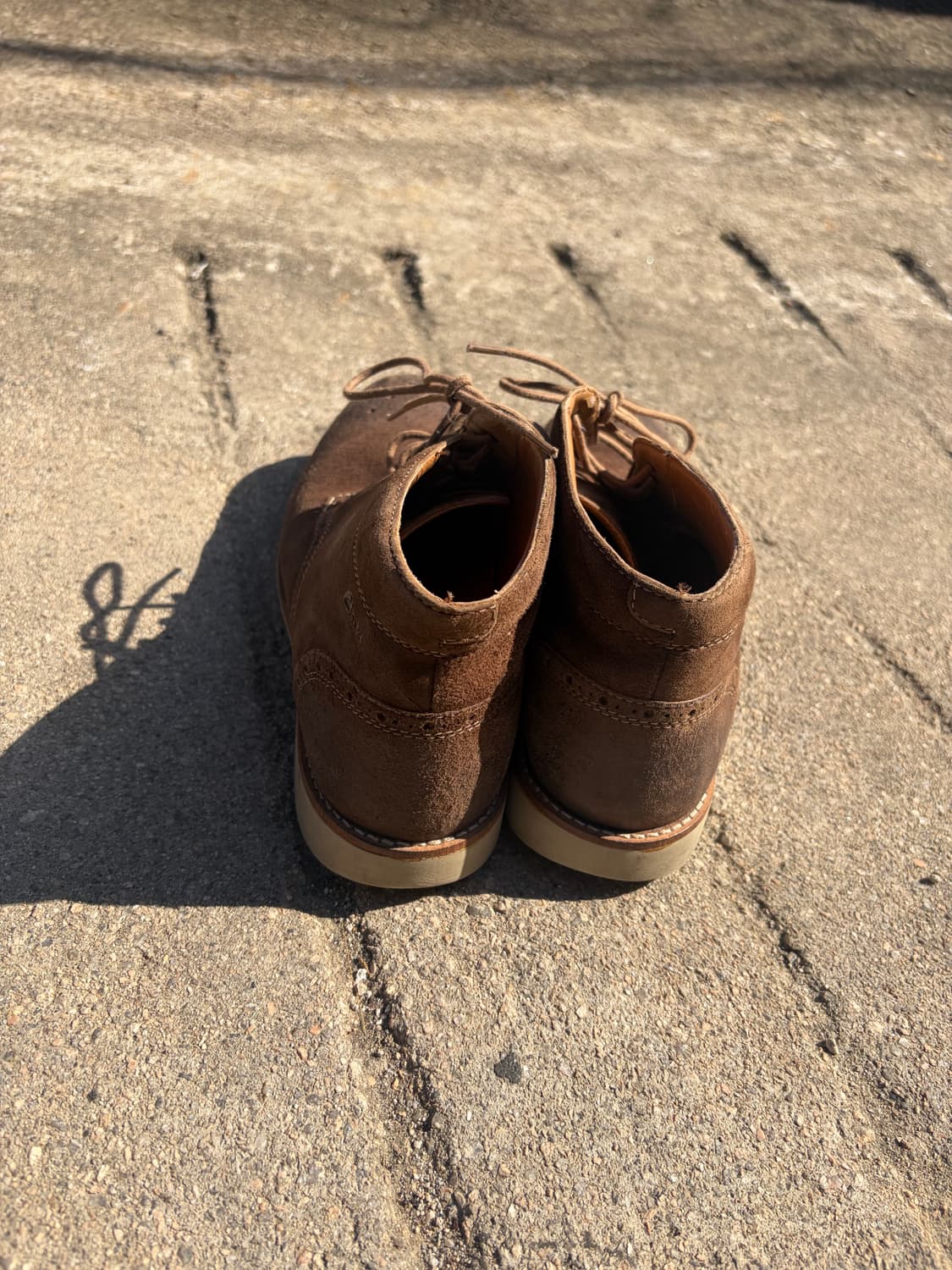 Clarks 브라운 스웨이드 데저트 부츠 265mm 상품이미지5