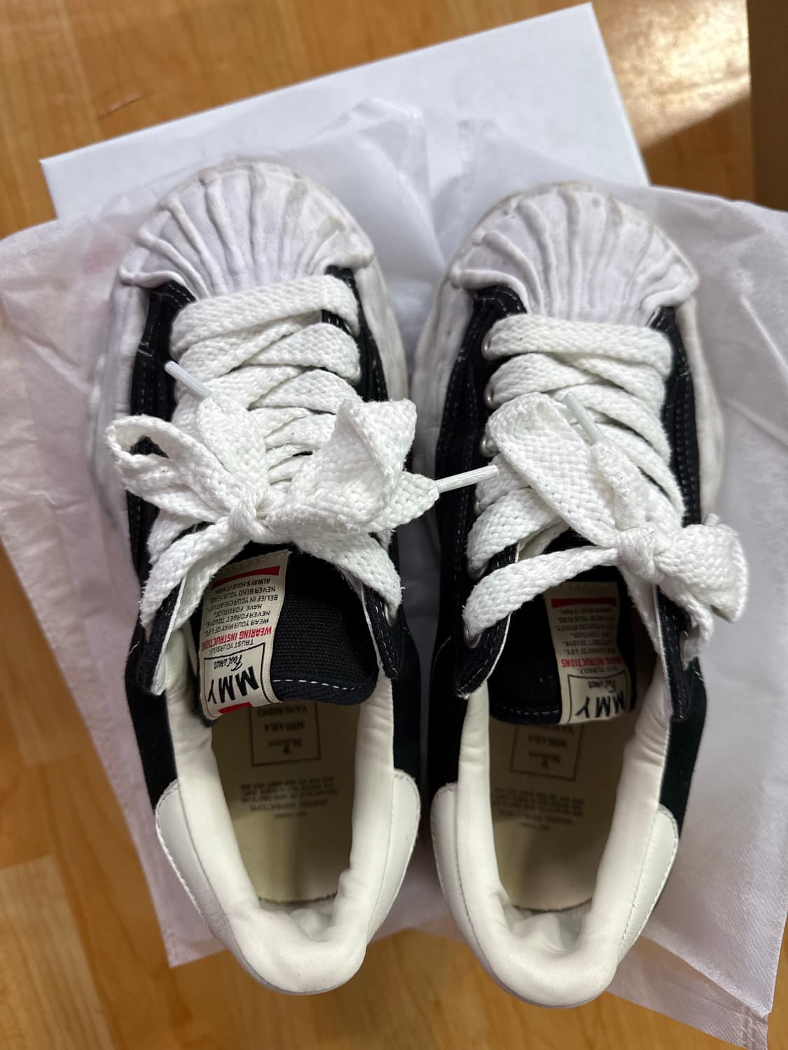 안냐세요 메종 미하라 야스히로 블레이키 41사이즈 판매합니다!(sss급) 상품이미지2