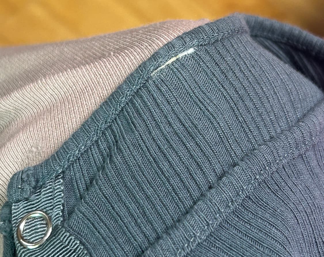 타입서비스 백슬릿 레이어드탑 (네이비) 상품이미지10