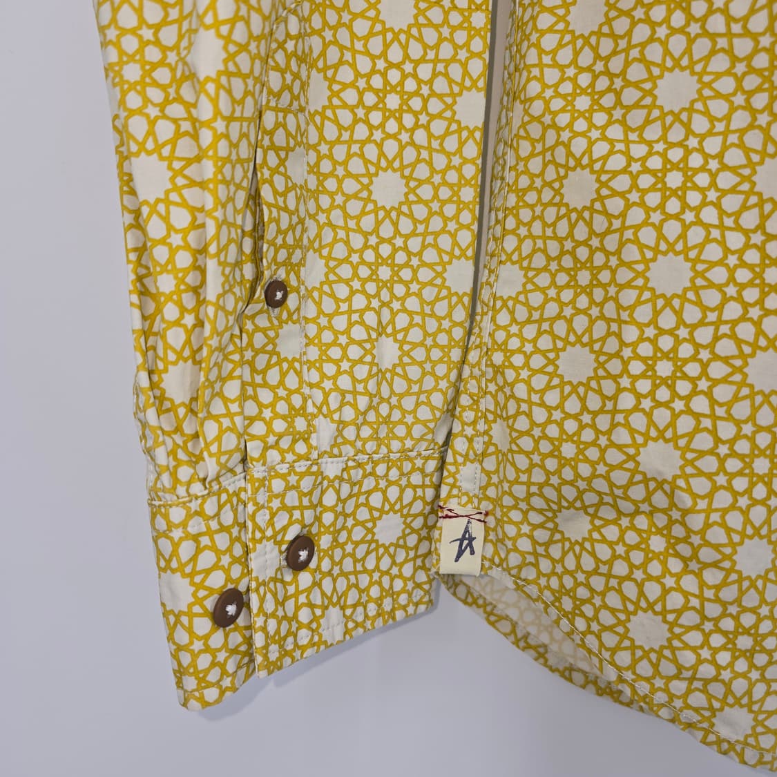 ALTAMONT 패턴 셔츠 / 옐로우 그래픽 셔츠 상품이미지4