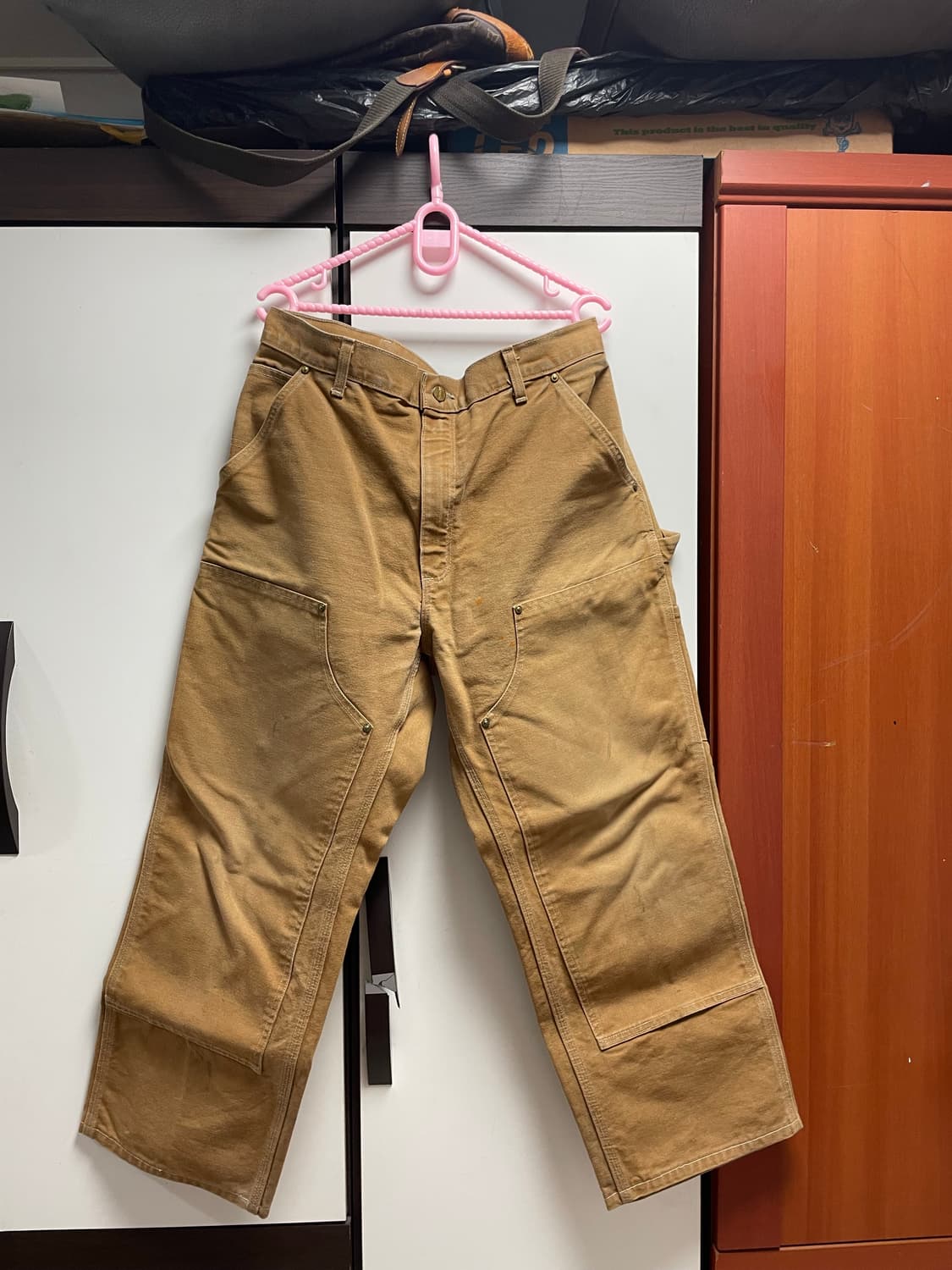 칼하트 B01 더블니 카펜터 팬츠 36 상품이미지1