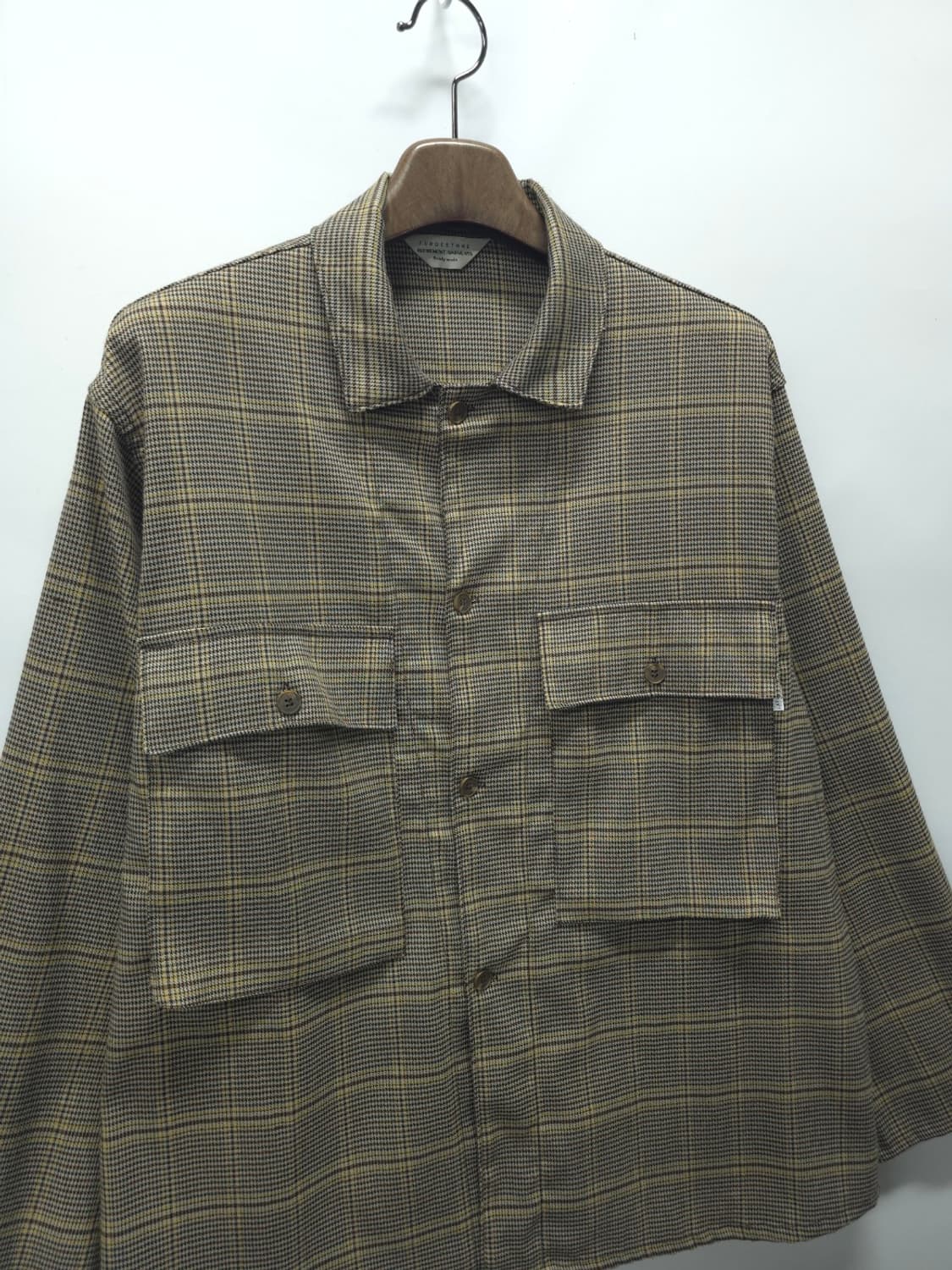 라퍼지스토어 하운드투스 체크 셔츠 자켓 (L사이즈) 상품이미지6
