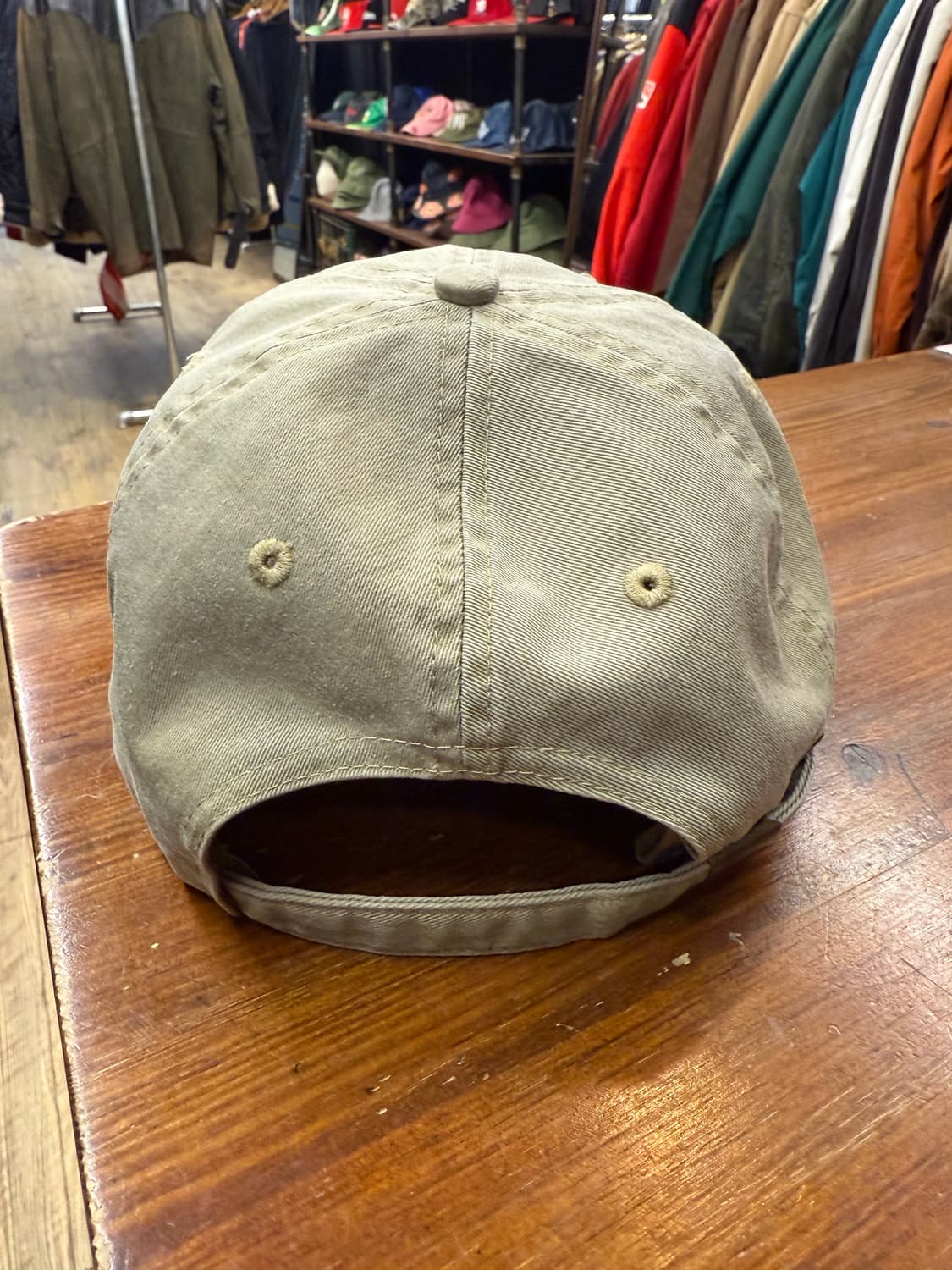 빈티지 글레이셔 국립공원 트러커캡 베이지색 상품이미지3