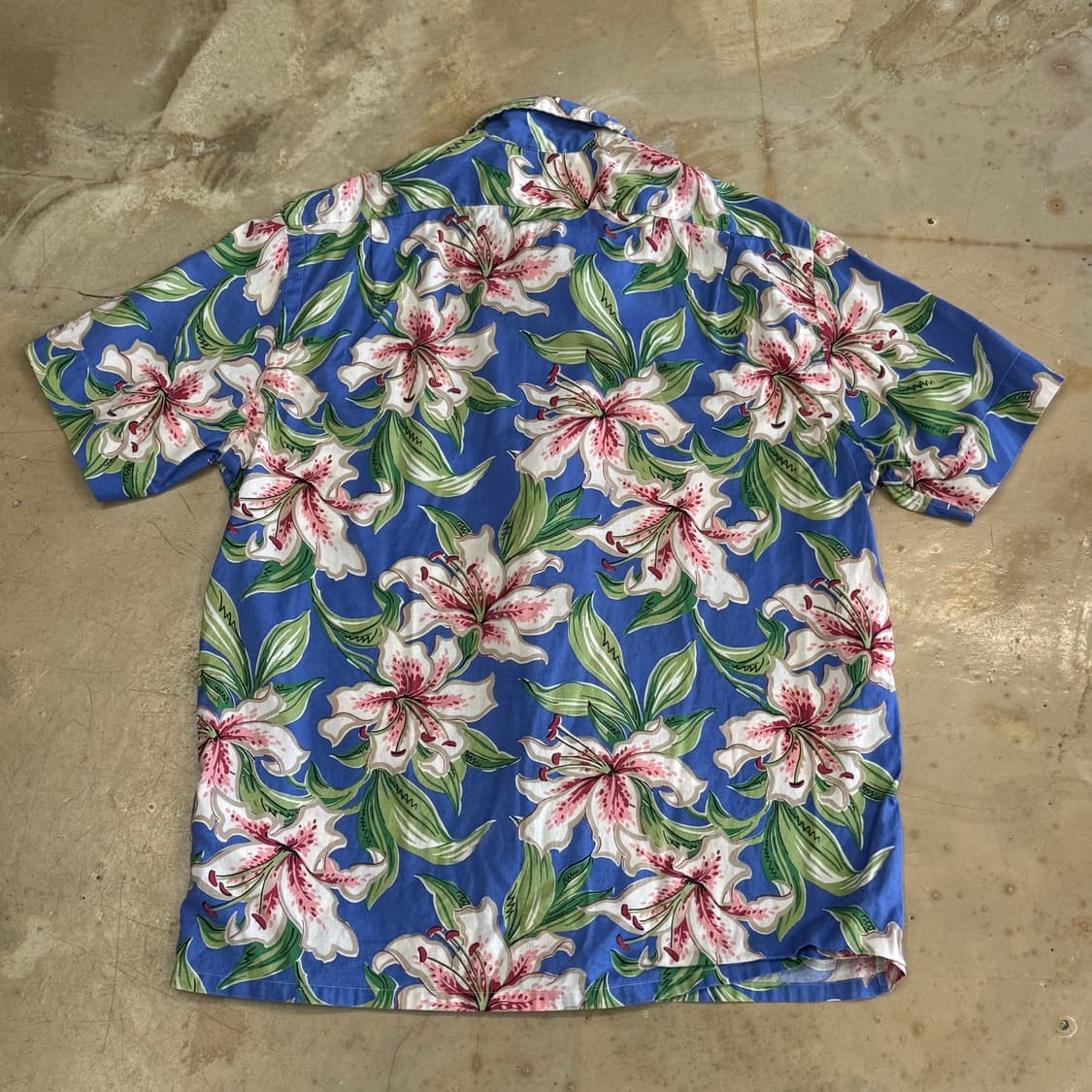 L 폴로랄프로렌 꽃무늬 하와이안 반팔 셔츠 상품이미지3