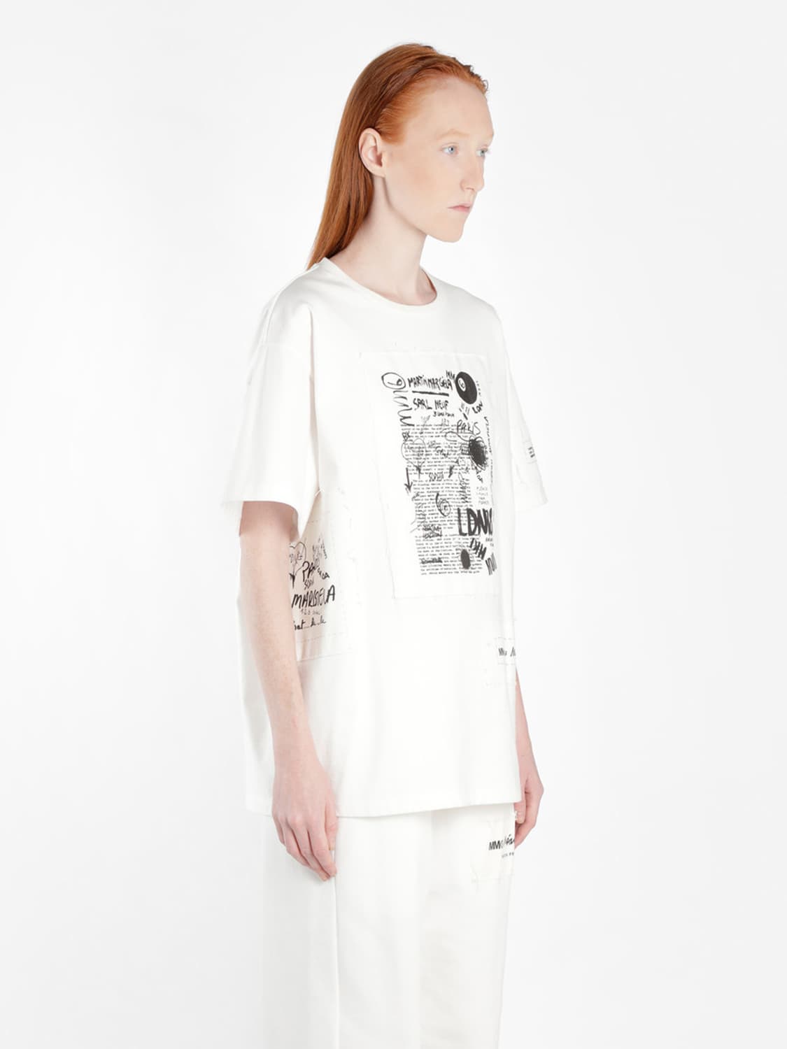 MM6 메종 마르지엘라 오버핏 반팔 티셔츠 상품이미지2