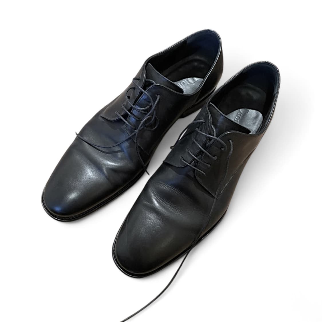 디올옴므 레더 플레인토 더비슈즈 상품이미지1