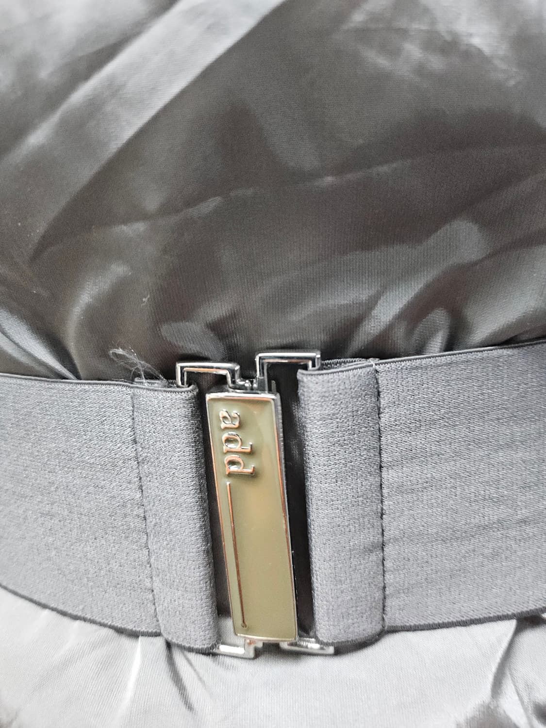 add  애드  넥 워머 벨트 다운 패딩 코트 실버 usa 4 상품이미지2