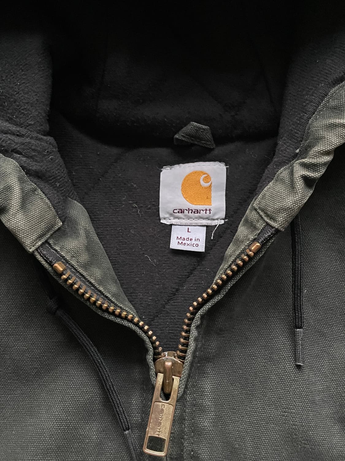 칼하트 j130 mos 모스 액티브 샌드스톤 상품이미지3