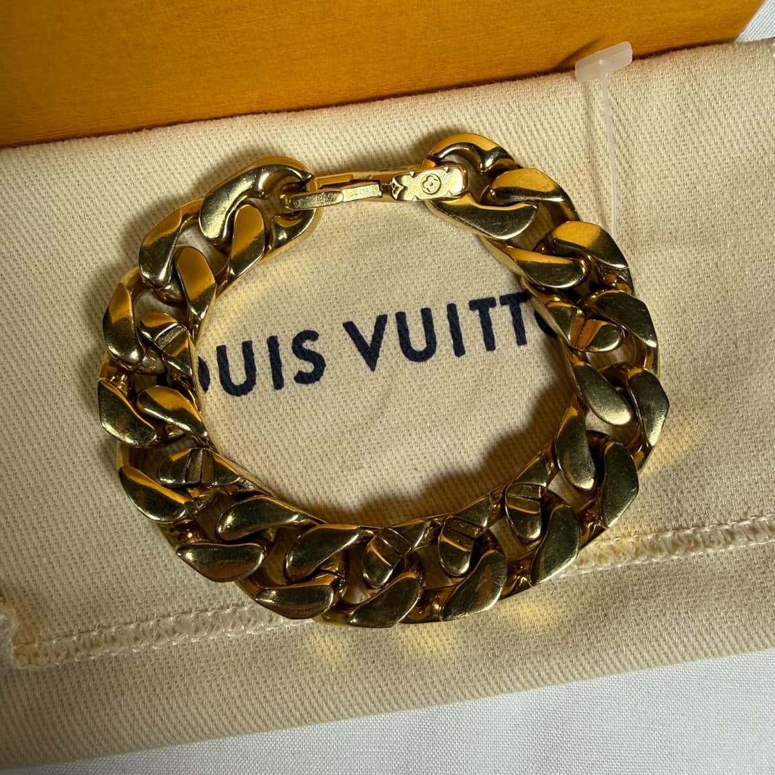 루이비통 체인 링크 브레이슬릿 골드 팔찌 M00305 상품이미지5