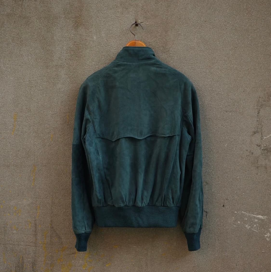 80s Reed sportswear 스웨이드 해링턴 자켓 상품이미지2