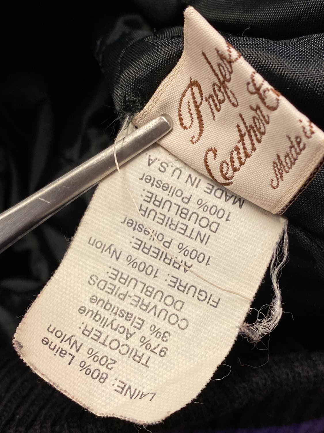 빈티지 바시티 자켓 MADE IN USA (Man XL) AA0925 상품이미지8