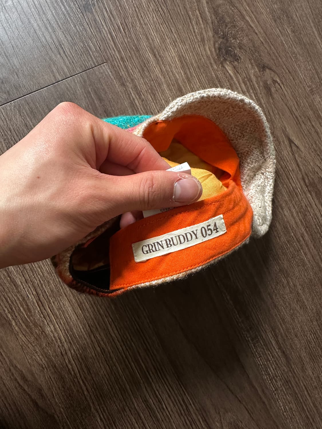 Grin Buddy 니팅 스트라이프 캡 상품이미지8