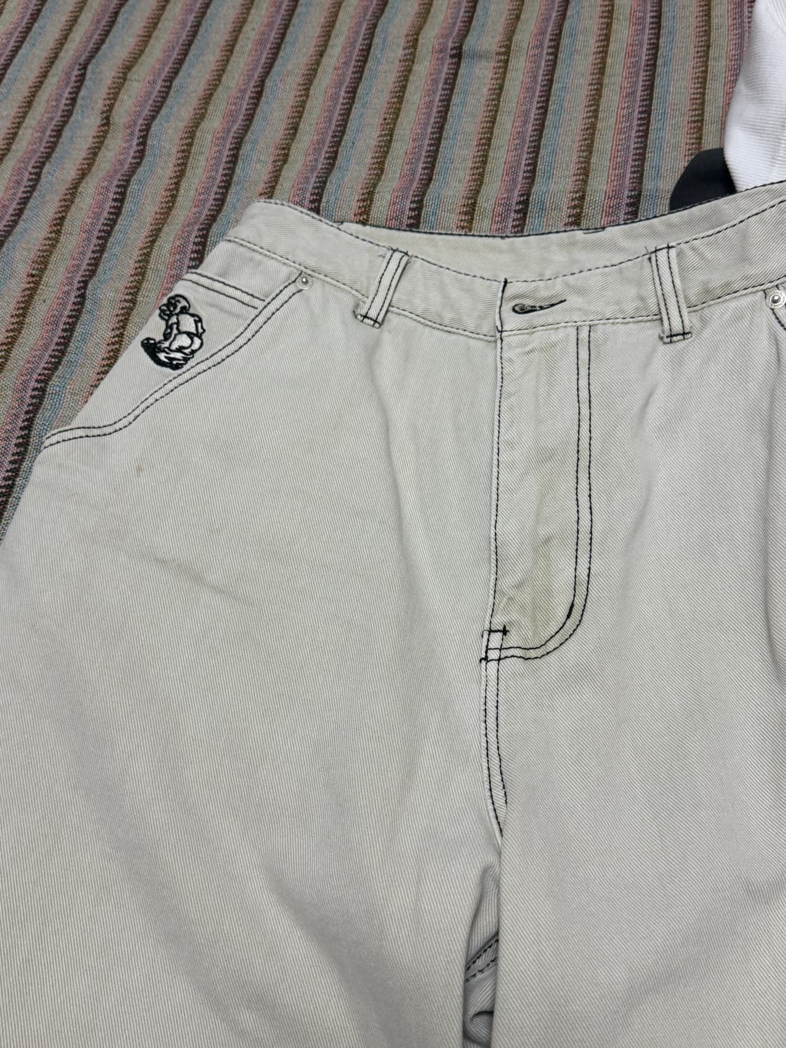 DRAGGY WORK PANTS (IVORY) 상품이미지4