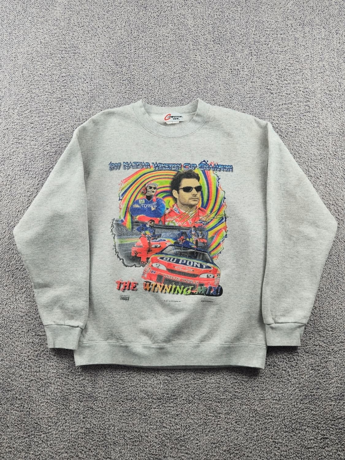 1997 나스카 윈스턴컵 듀퐁 레이싱 맨투맨 스웻 셔츠 (L)/10939 상품이미지2
