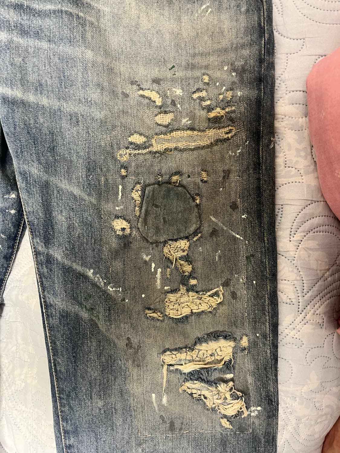 폴로 빈티지클래식 디스트레스트 데님 29/30 상품이미지8