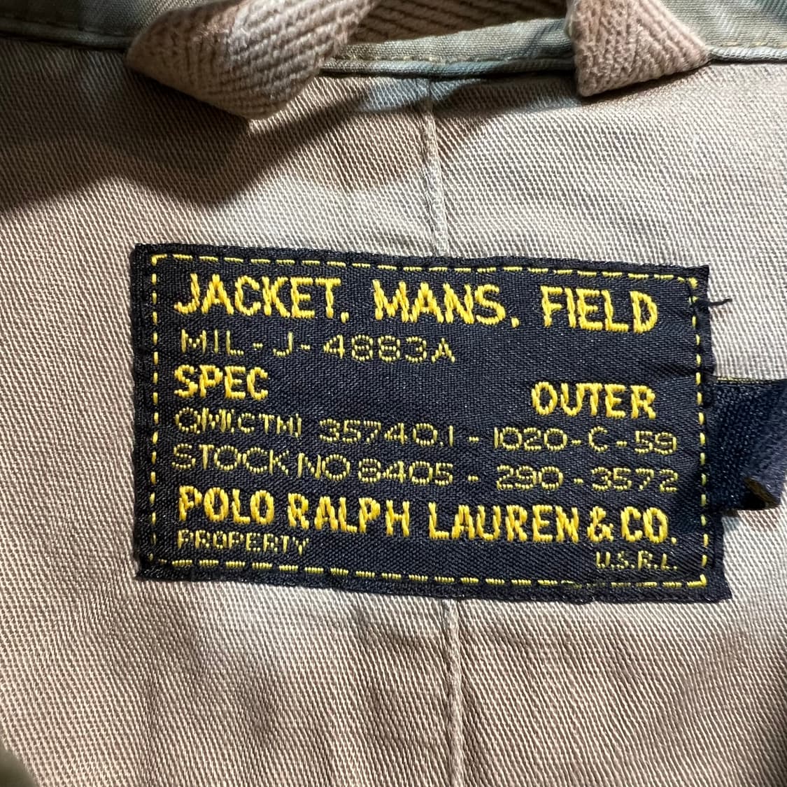[M] POLO 폴로 랄프로렌 빈티지 밀리터리 필드 자켓 상품이미지8