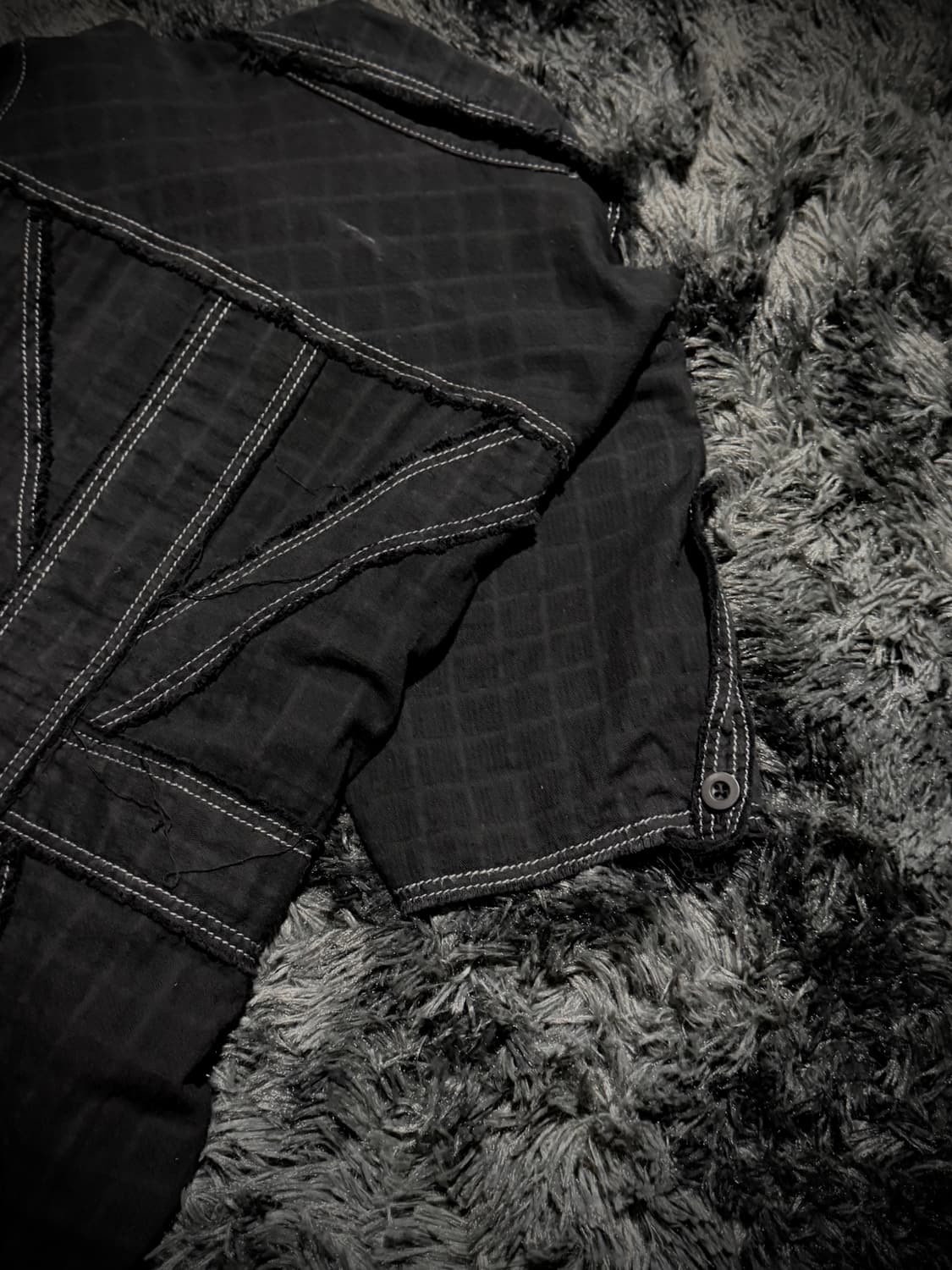 Algonquins 펑크 유니온잭 스티치 반팔셔츠 상품이미지5