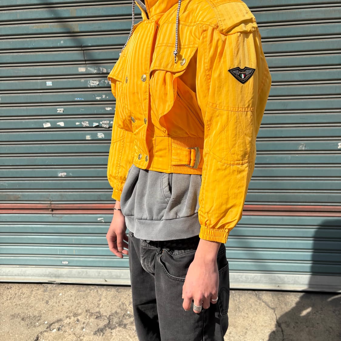 ROBERTA TONINI 멀티 옐로우 봄버 상품이미지2