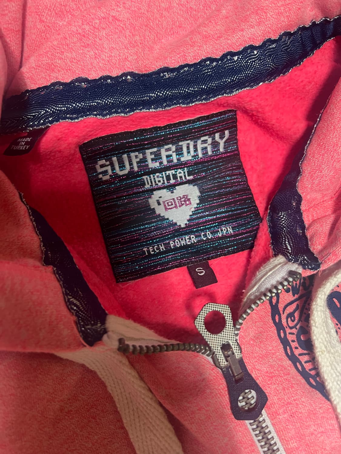 SuperDry 빈티지 후드집업 상품이미지3