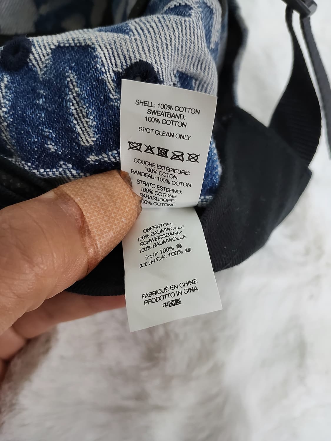 슈프림 자카드 캠프 캡 상품이미지7