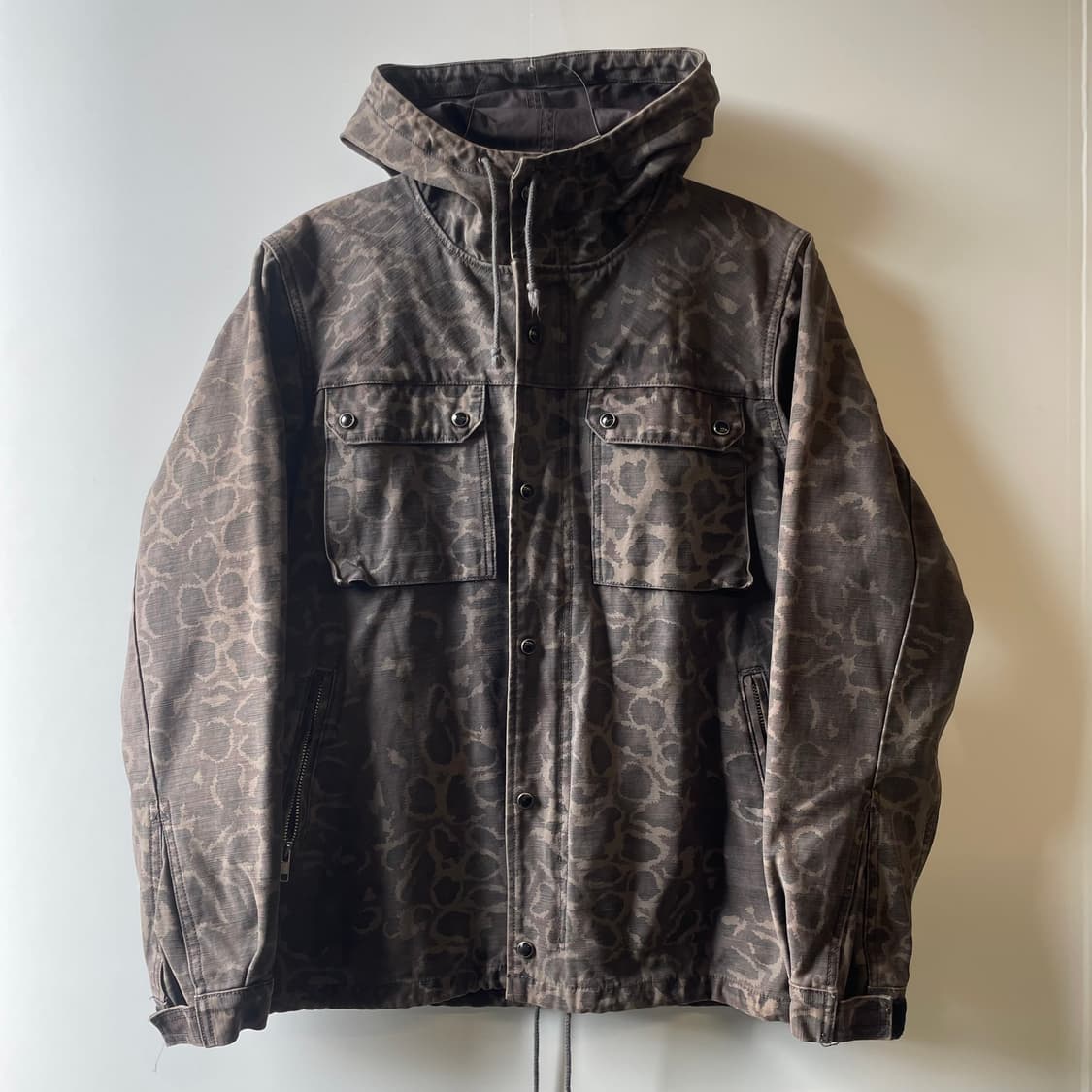 와코마리아 레오파드 야상자켓 상품이미지1