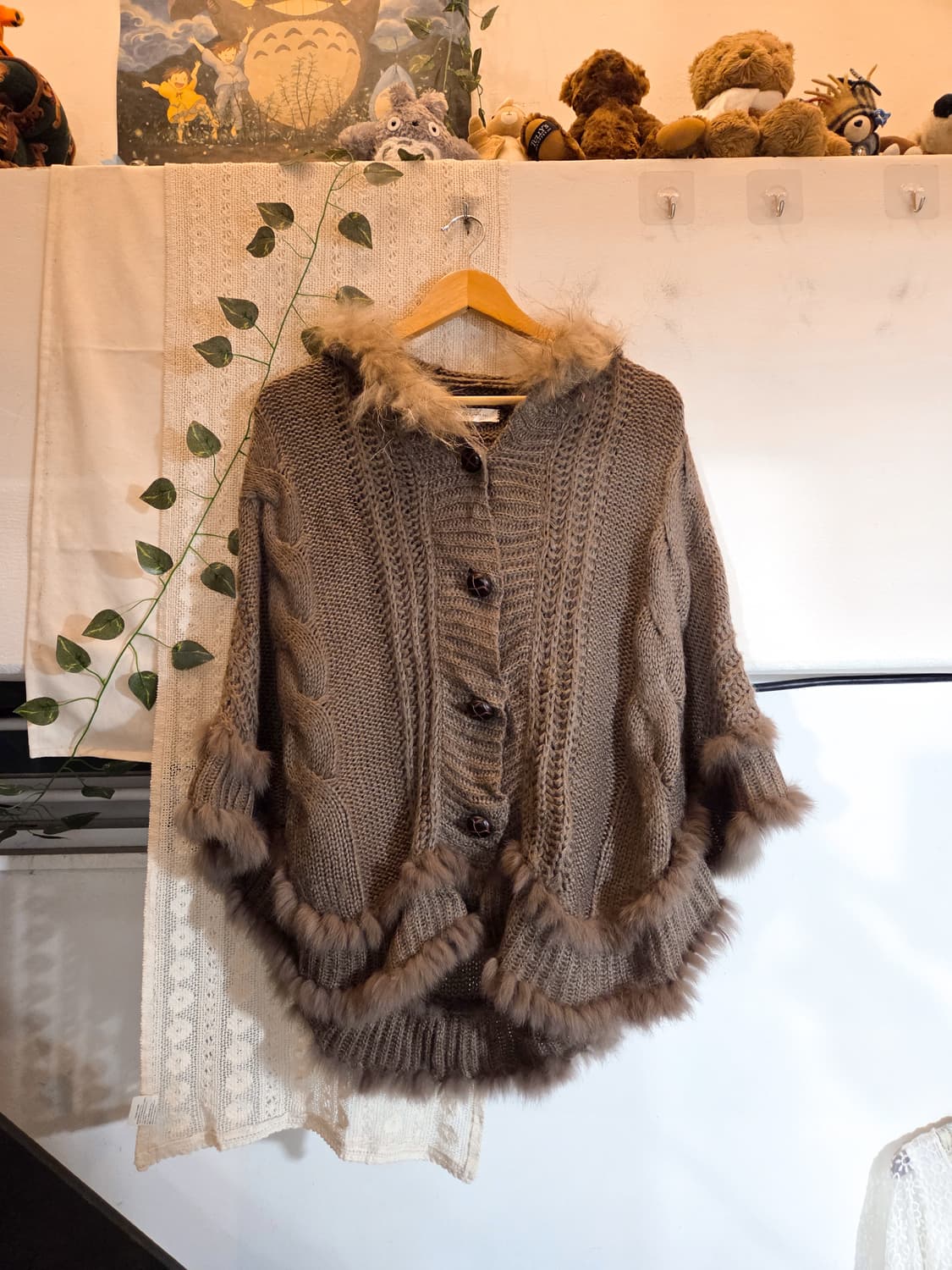 초코라떼 케이프 가디건 상품이미지1