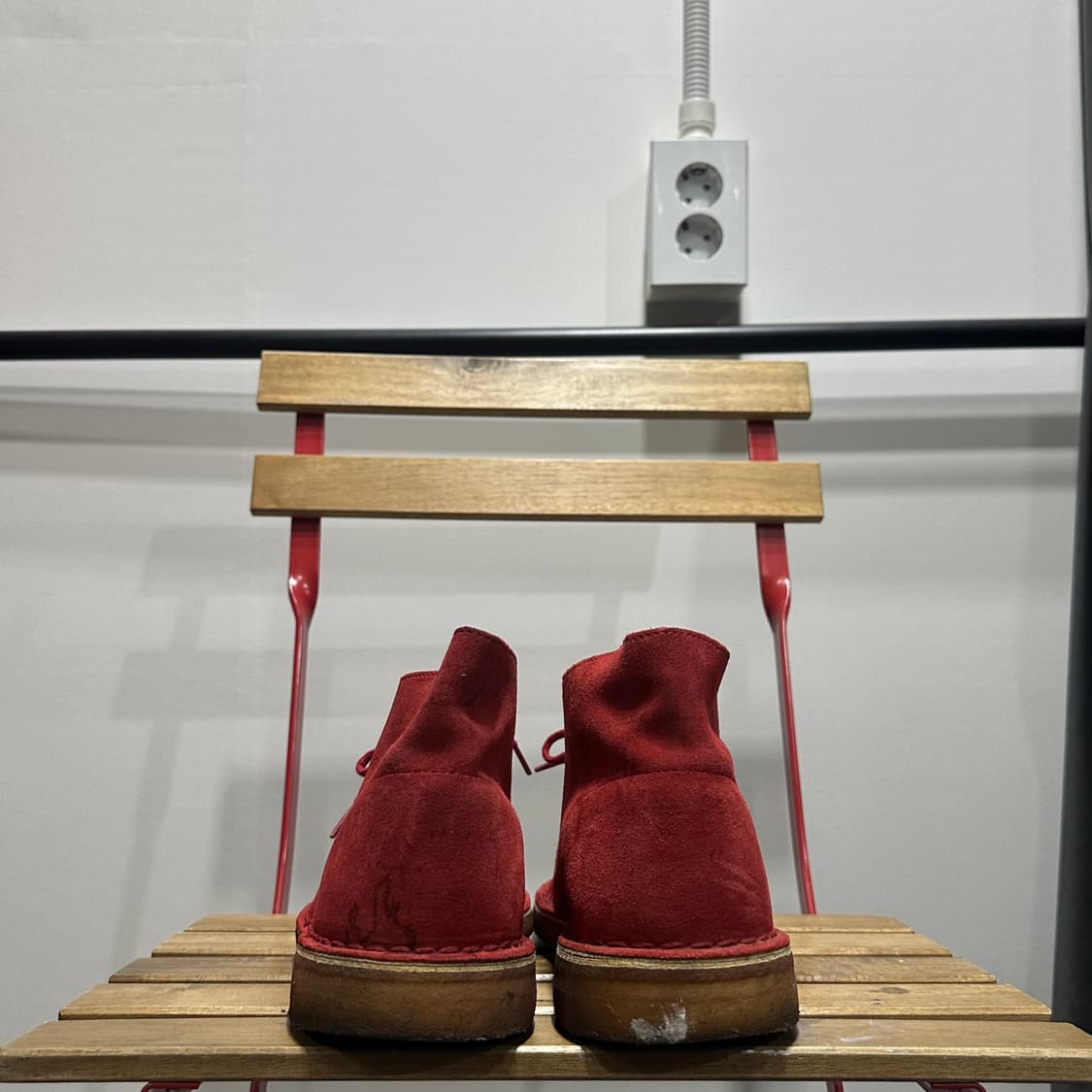 US9.5) 슈프림 x 클락스 부츠 남성 남자 데저트 맵 데저트 부츠 상품이미지4