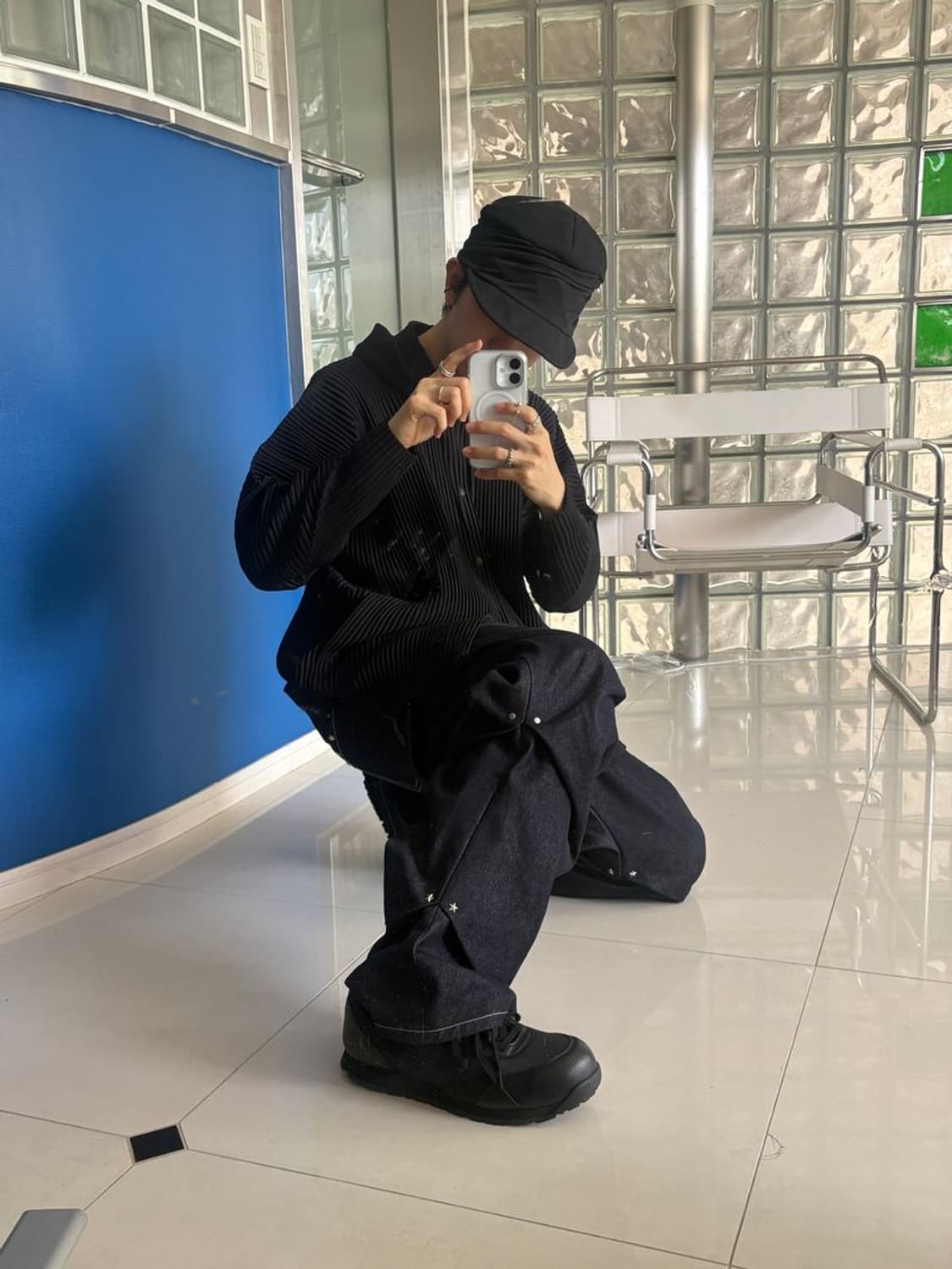 BLACK CAP 검은 캡 상품이미지4