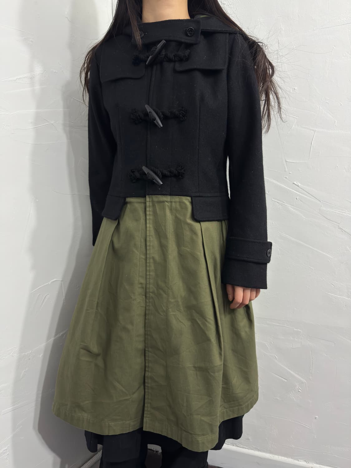 yukara duffle hood design coat 상품이미지3