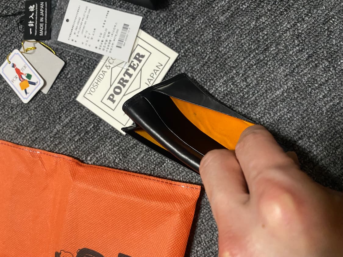 정리. 요시다포터 레더 월렛 가죽 지갑 상품이미지9