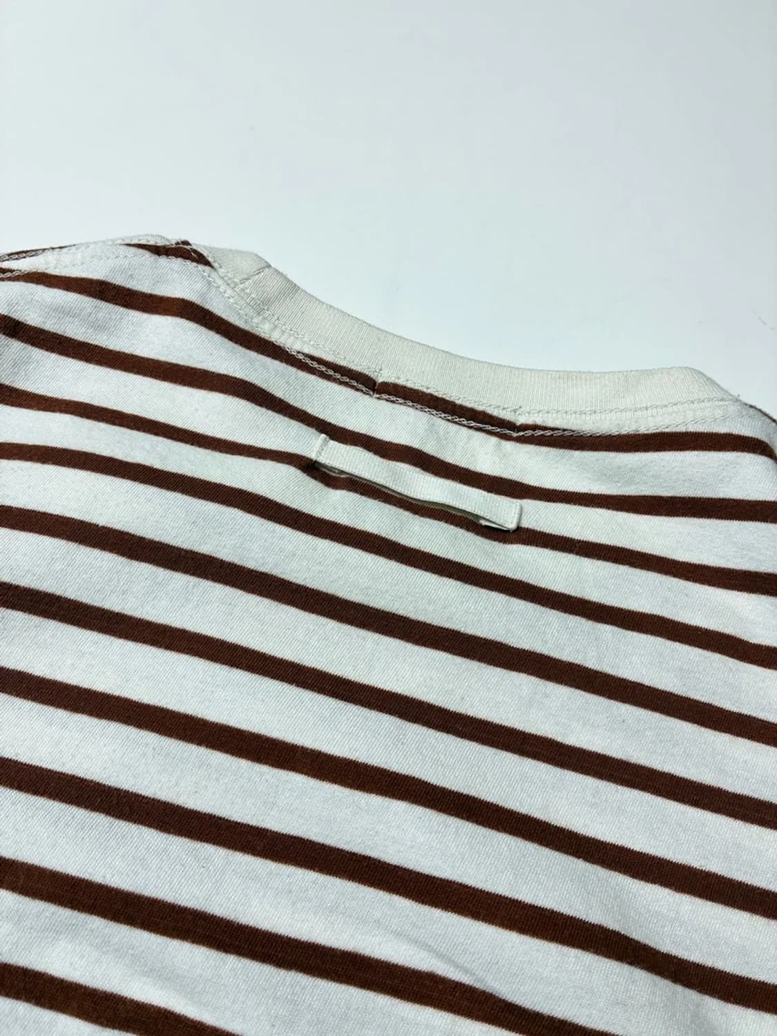 세터 SATUR 24ss 스트라이프 올데이 반팔 티셔츠 PN8594 상품이미지6