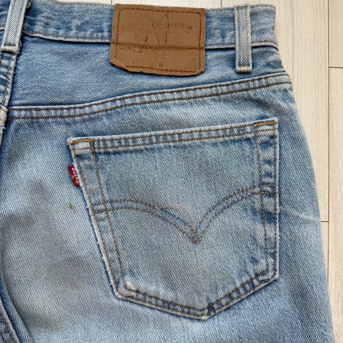 90s Vintage USA Levis 501 W34 L31 상품이미지7