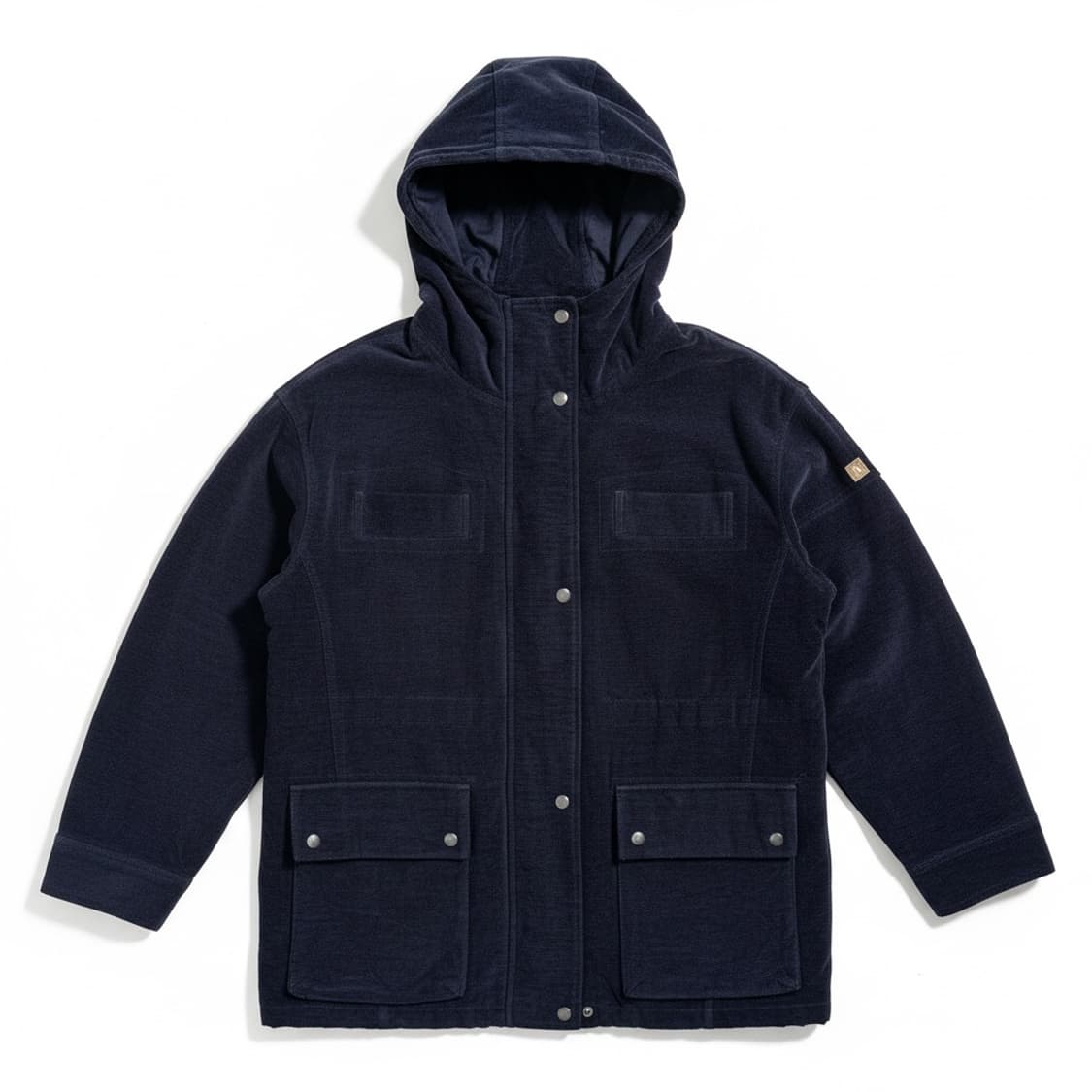 썰스데이아일랜드 네이비 코듀로이 후드 자켓 상품이미지2
