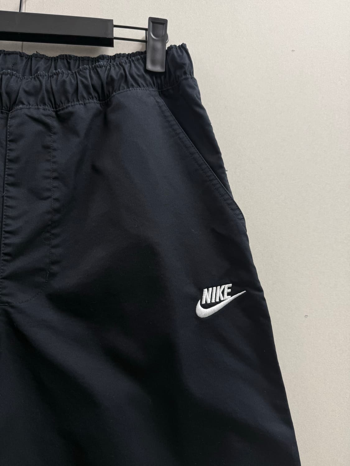 남성 M / 나이키 우븐 스트레이트 핏 팬츠 블랙 상품이미지3