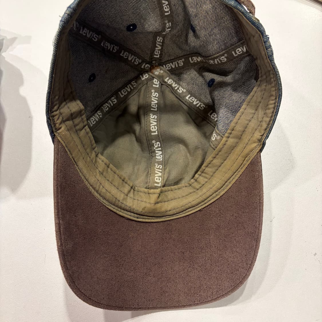 리바이스 자수 빈티지 볼캡 모자 상품이미지3