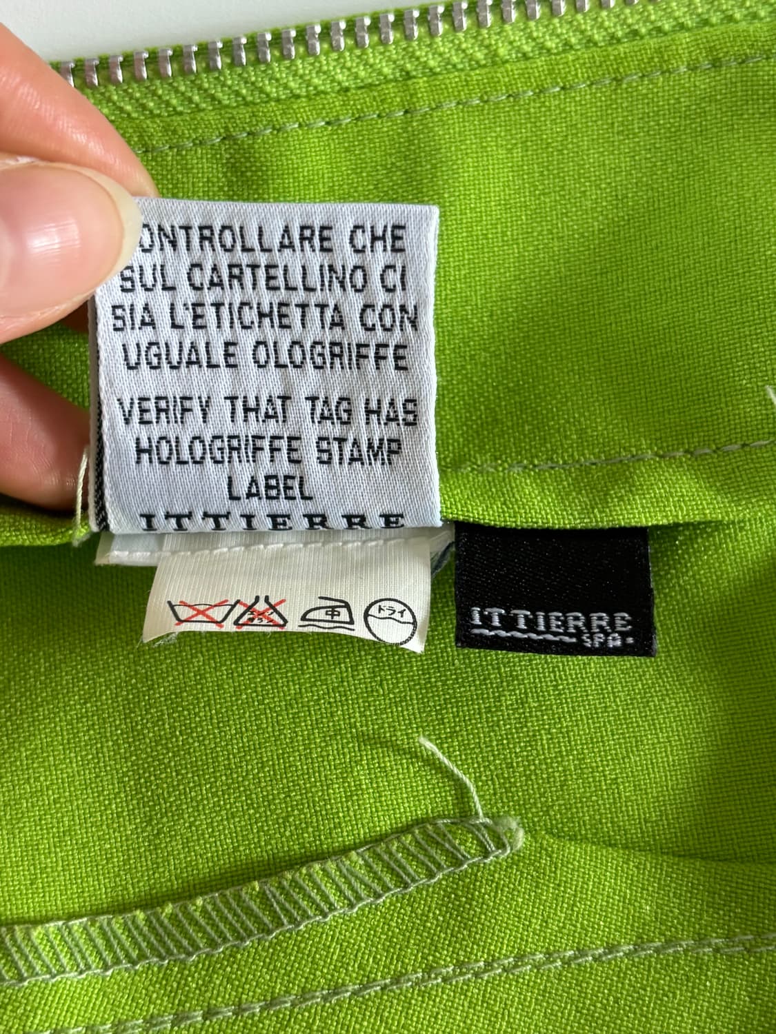 Versace 베르사체 라임 컬러 크롭 자켓 상품이미지8