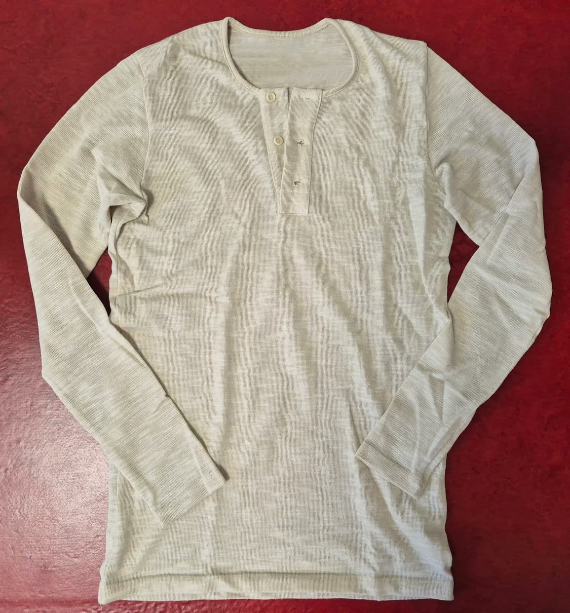 beaucoup Italia henley neck melange 상품이미지6